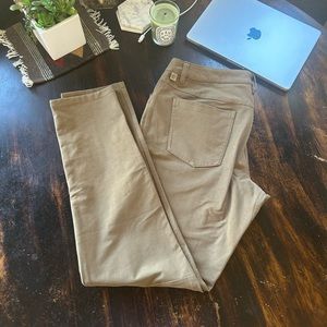 Lululemon ABC Utilitech Slim Fit Pants - Tan